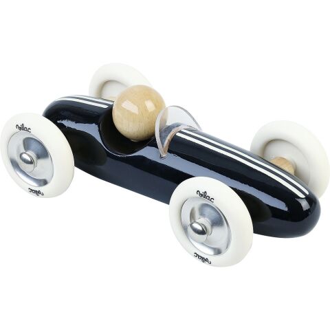 Vilac Holzauto groß Grand prix vintage schwarz